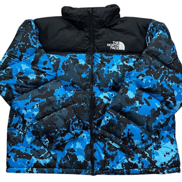 The North Face '96 Retro Clear Lake Blue Nuptse Jacket (Size XXL) NWT - Picture 1 of 4